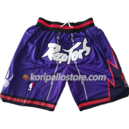 NBA Toronto Raptors Musta Miesten Tasku Shortsit Swingman
